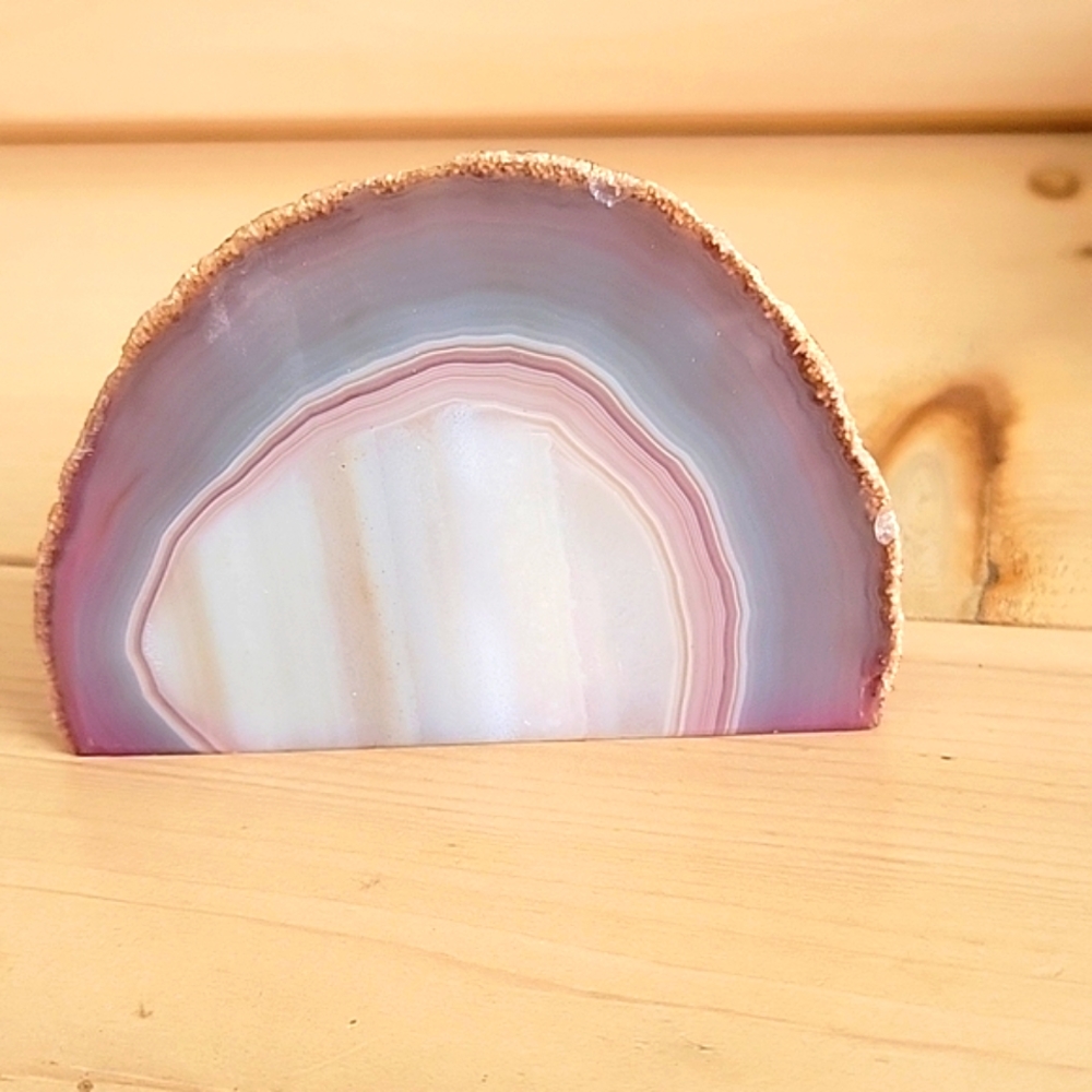 Geode Pink Crystal Rock